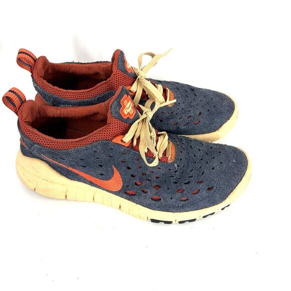 Nike Free Trail 5.0 Shoes Size 8 Mens Navy Red Running Hiking Outdoor Sneaker main image 4
